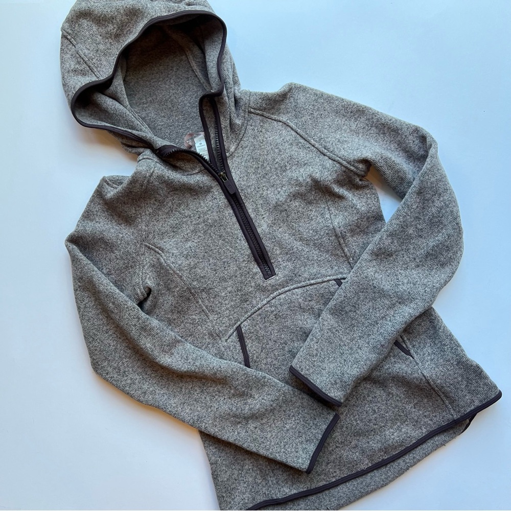 Lululemon Fleece & Thank You Pullover | Size 4 | Heathered Smoky Blush